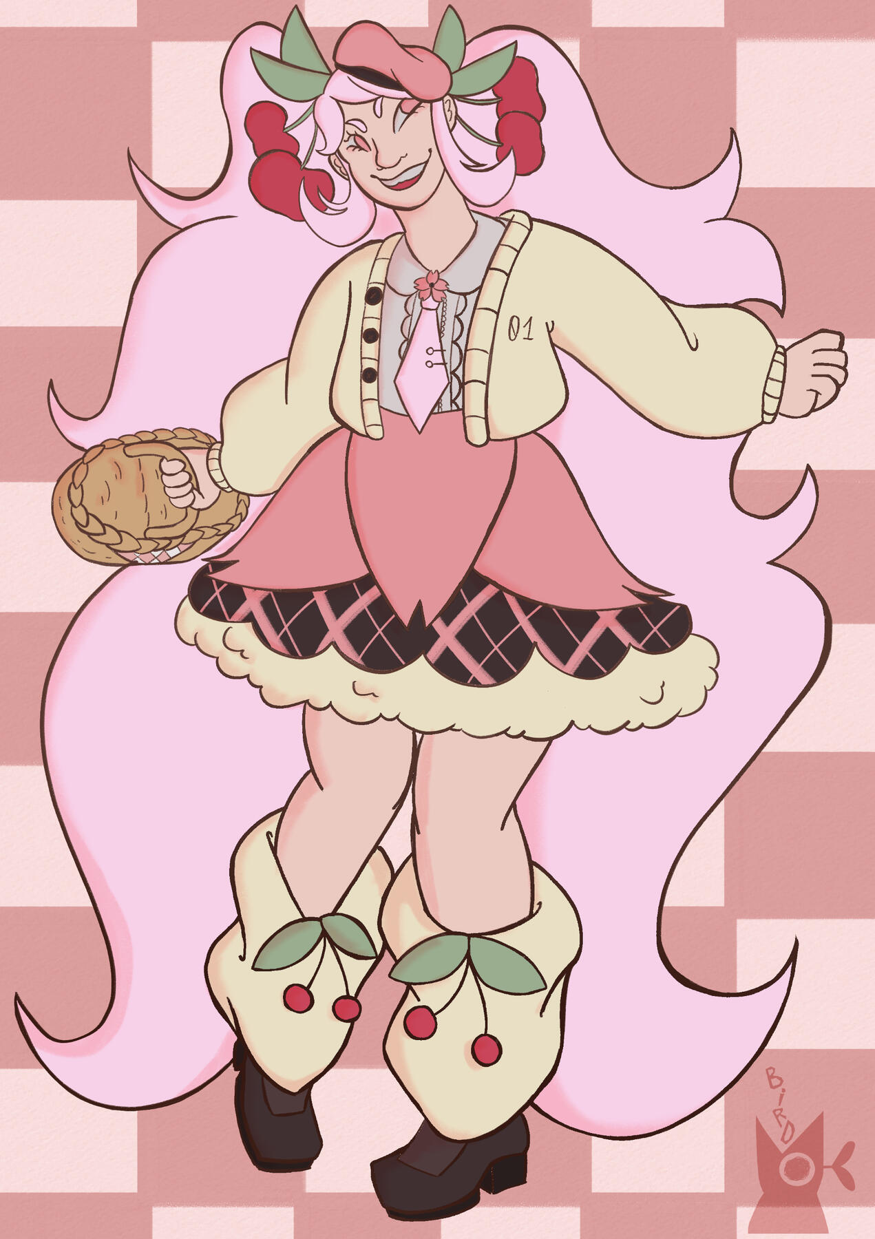 Sakura Miku fan design