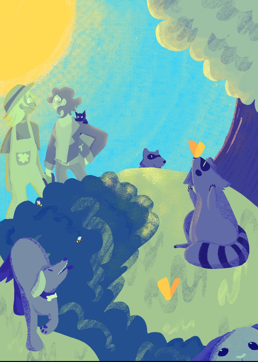 Poster Illustration to promote Earth Week