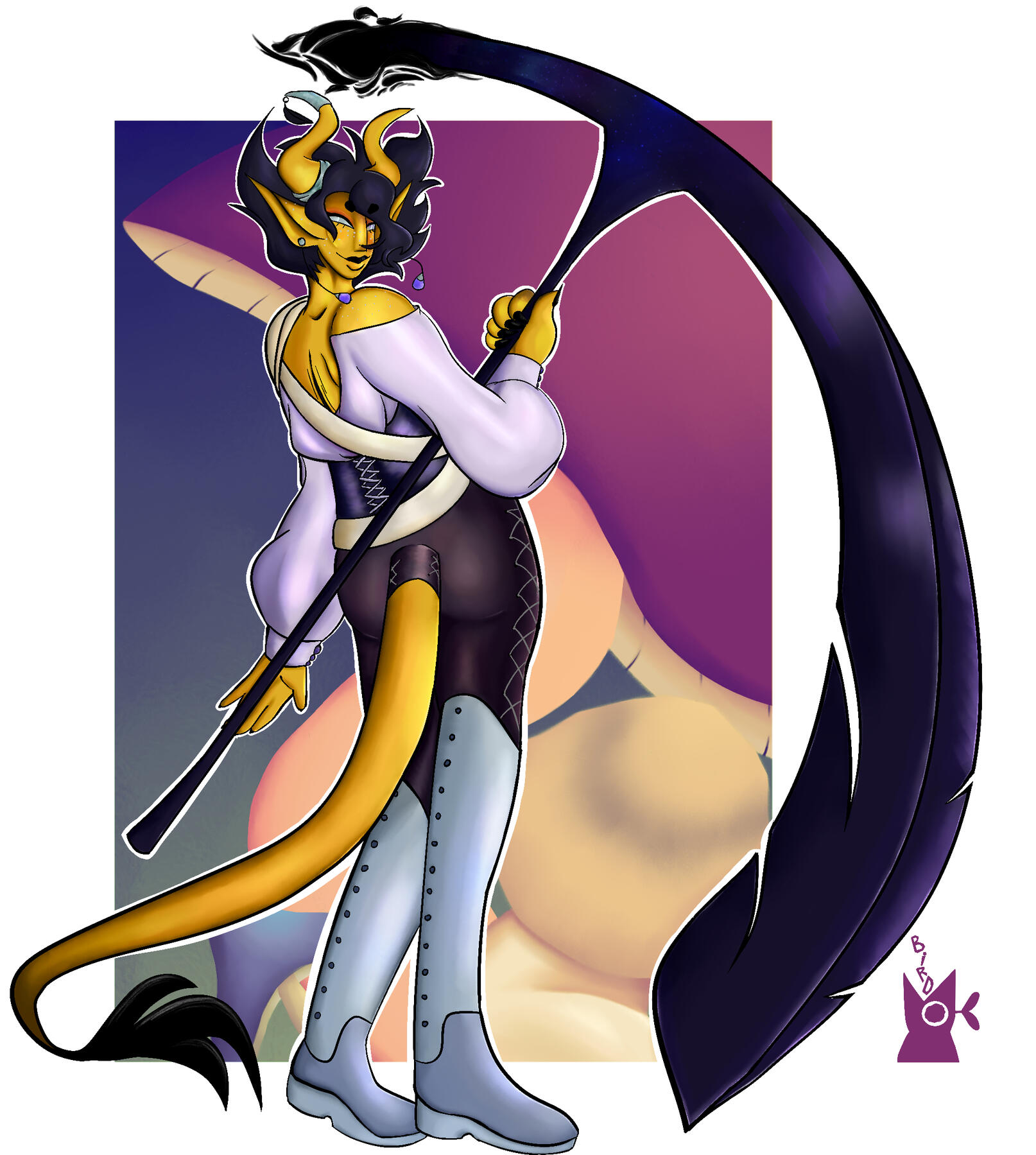 Tic illustration - Joy in Decay