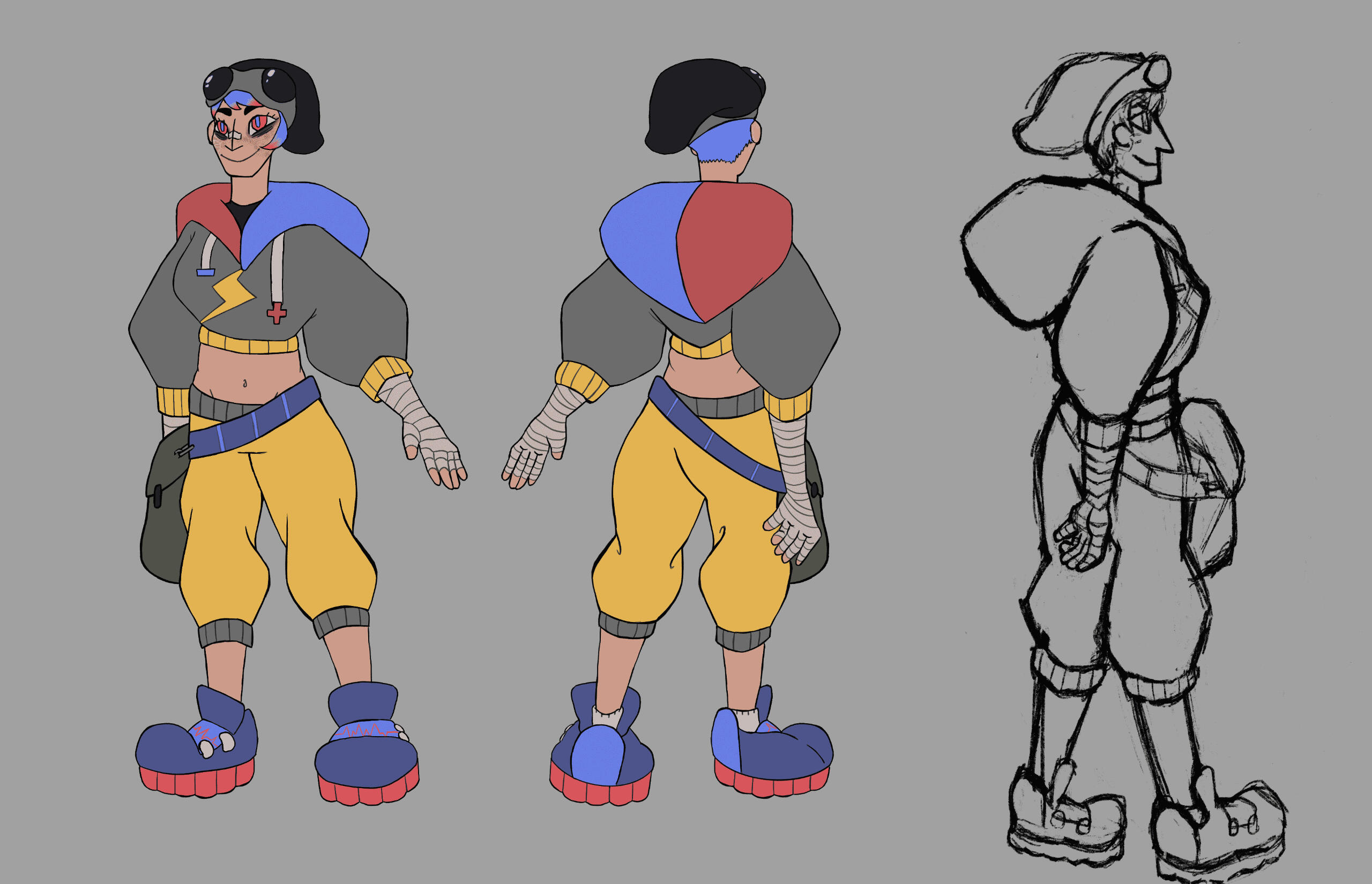 Character Design exercise - The Last Smile